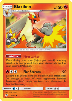 Blaziken 6/70 Dragon Majesty