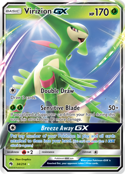 Virizion GX 34/214 Sm-Lost Thunder Holo