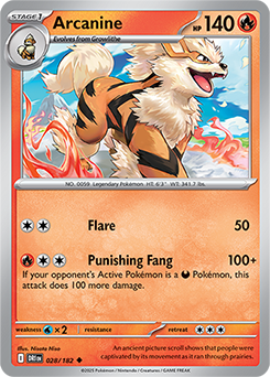 Arcanine SV10: Destined Rivals 28/182