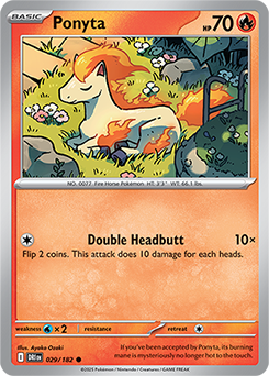 Ponyta SV10: Destined Rivals 29/182